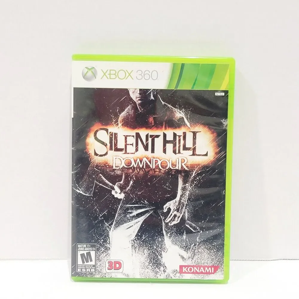 Silent Hill Downpour (Xbox 360, 2012) Complete CIB Manual Case Video Game